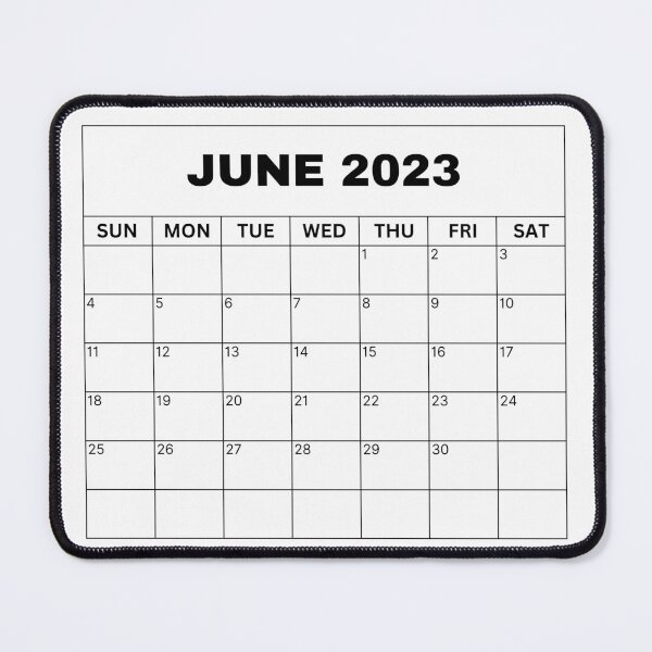 Item preview, June Calendar 2023 designed and sold by Binsagar.