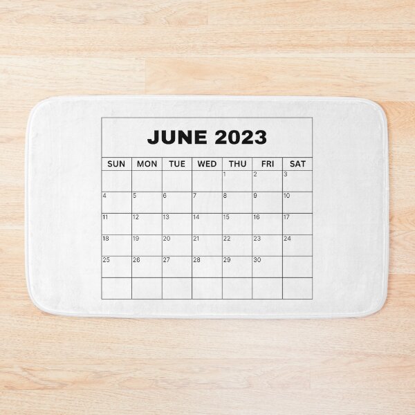 Item preview, June Calendar 2023 designed and sold by Binsagar.