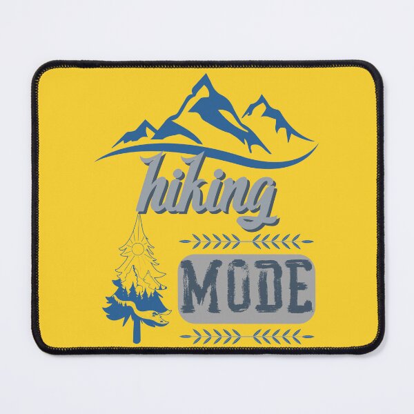 Item preview, hiking mode, forest river sun inside tree pine designed and sold by movie-popcorn.