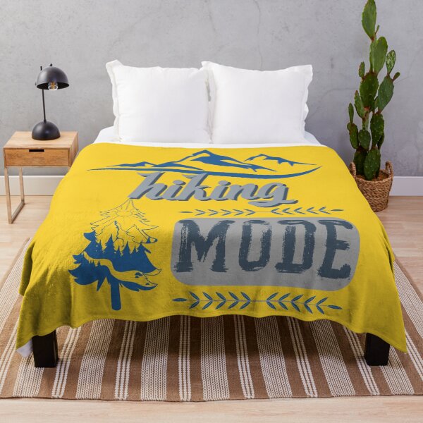 Item preview, hiking mode, forest river sun inside tree pine designed and sold by movie-popcorn.