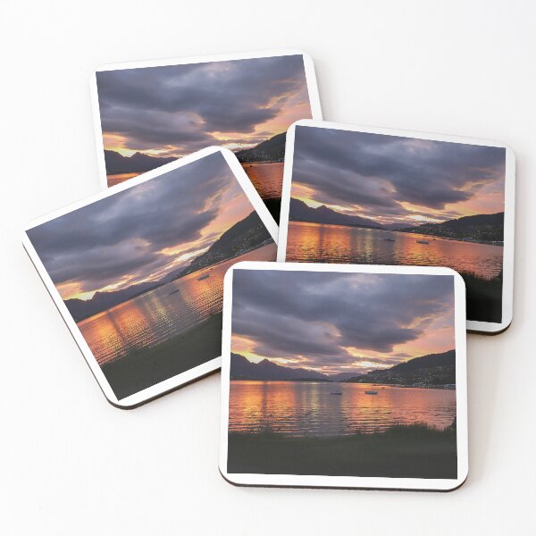 Item preview, Sunset on Lake Wakatipu, Queenstown, New Zealand designed and sold by PhotoDesignNZ.