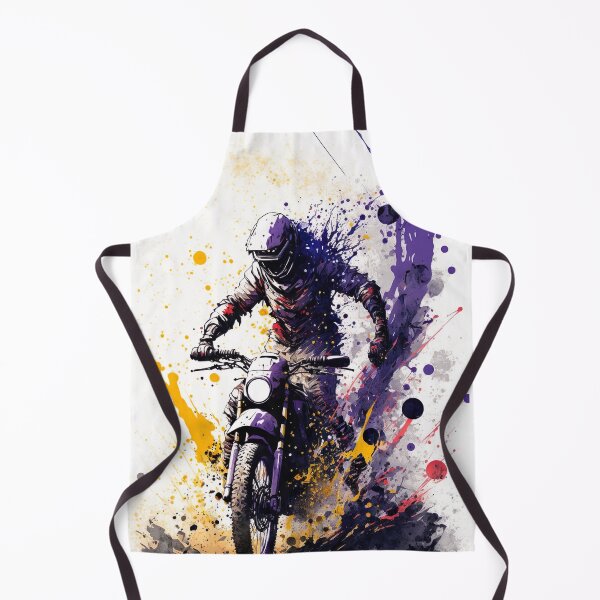 Item preview, Dirt Bike Paint Splash Style designed and sold by KoolArtDistrict.