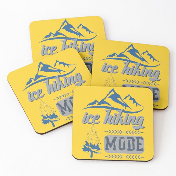 Item preview, ice hiking mode, forest river sun inside tree pine designed and sold by movie-popcorn.