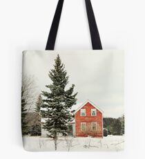 The Red House Tote Bag
