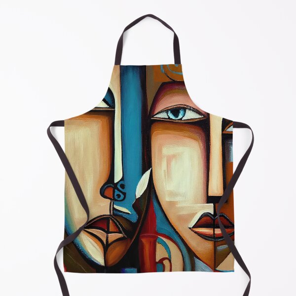 Item preview, Faces- Modern Abstract #3 designed and sold by Gypsykiss.
