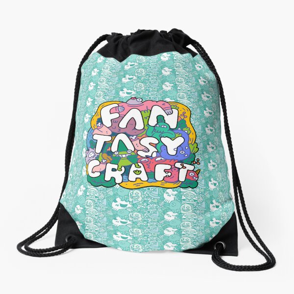 Cute Fantasy Craft Drawstring Bag