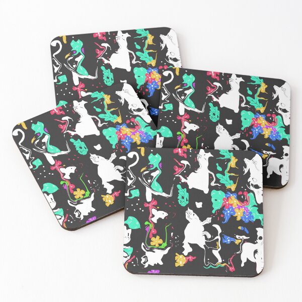 Item preview, Shapes on a black background designed and sold by lalylaura.