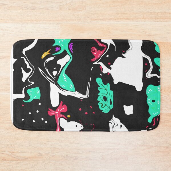 Item preview, Shapes on a black background designed and sold by lalylaura.