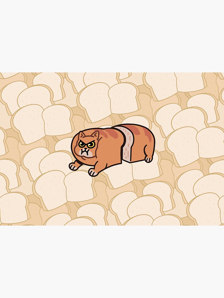 Chubby Cat Loaf meme by mokokosaurus