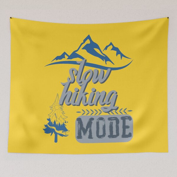 Item preview, slow hiking mode, forest river sun inside tree pine designed and sold by movie-popcorn.