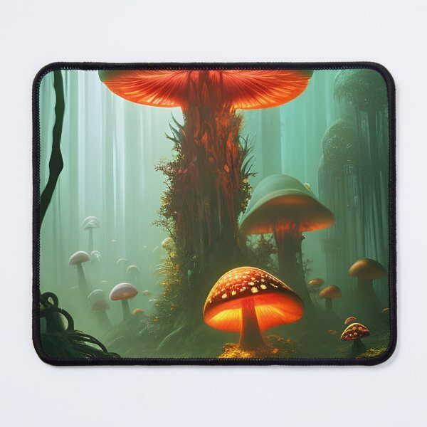 Item preview, Mushroom Lover Botanical Mushrooms Plants Psychedelic Mushroom Mushroom Collector Mushroom Forest designed and sold by Olga Nagornaya.