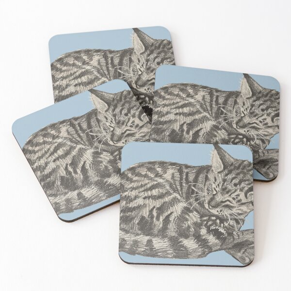 Item preview, Sleepy Kitten All Curled Up designed and sold by Danielle Seay.