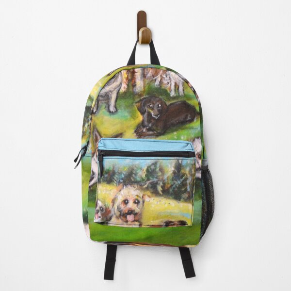 Artikelvorschau, Happy Dogs faulenzen in der Nähe von Mt. Rainier entworfen und verkauft von artbyangie.