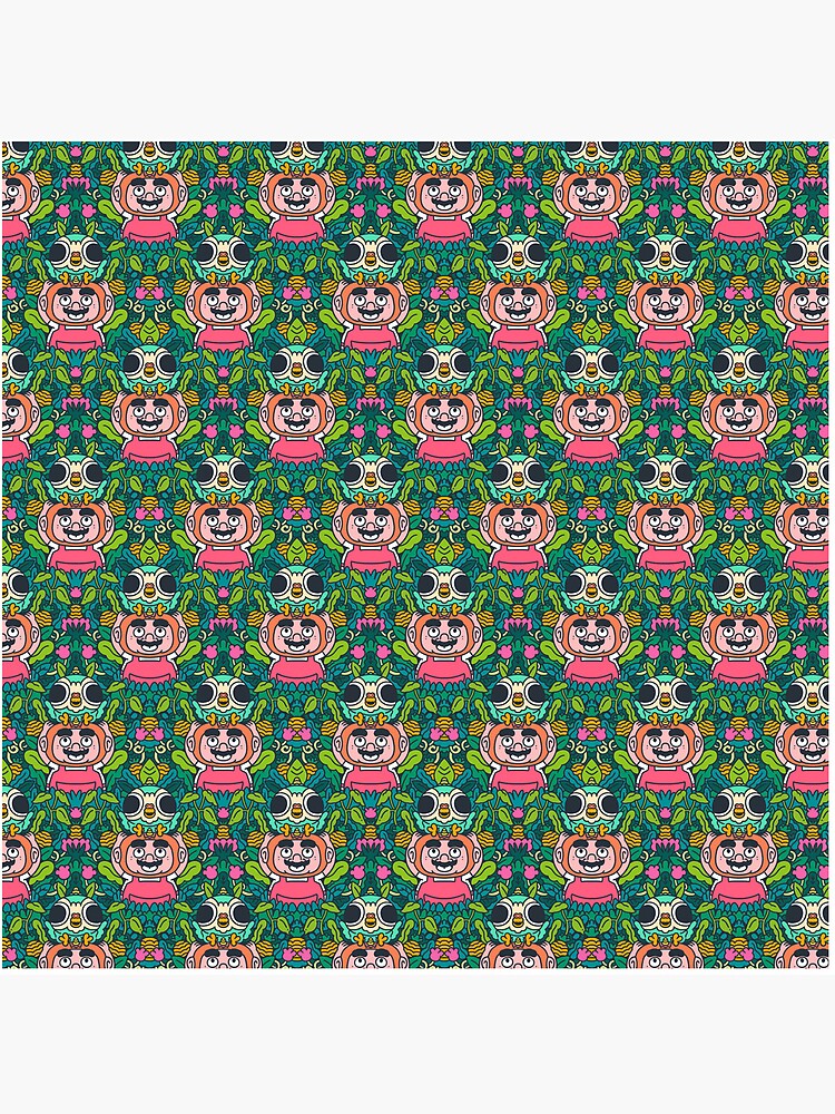 Bird Farmboy Cute Pattern by mokokosaurus