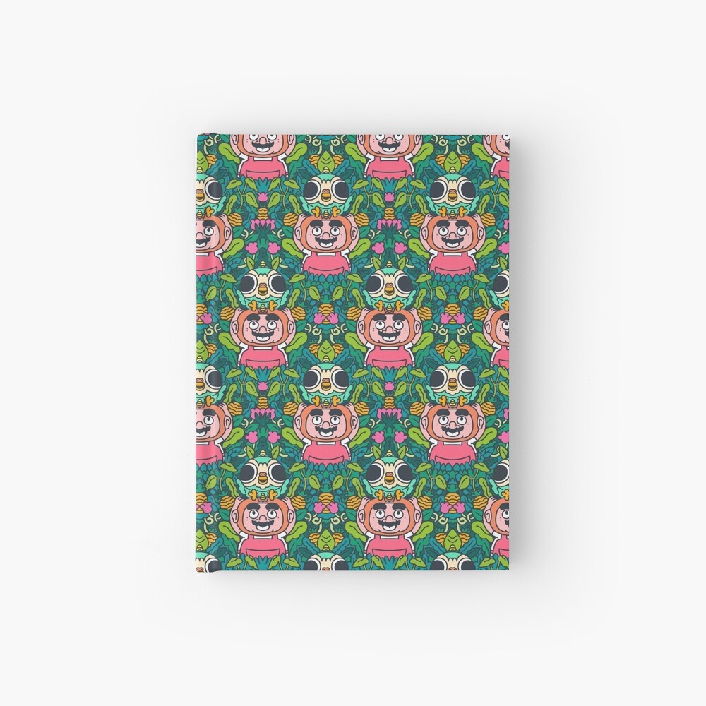 Bird Farmboy Cute Pattern Hardcover Journal