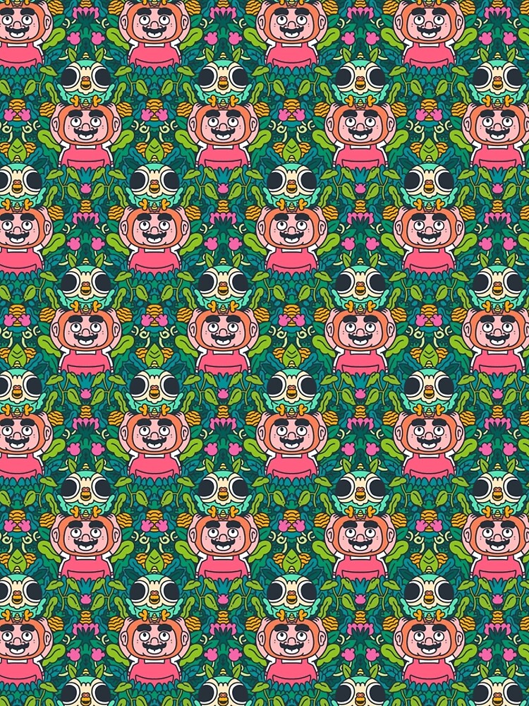 Bird Farmboy Cute Pattern by mokokosaurus