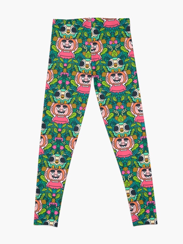 Alternate view of Bird Farmboy Cute Pattern Leggings