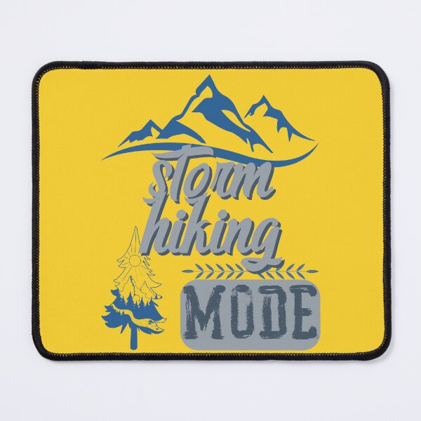 Item preview, storm hiking mode, forest river sun inside tree pine designed and sold by movie-popcorn.