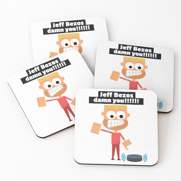 Item preview, Jeff Bezos Damn you. Alexa Assistant I Hate Amazon Funny Joke Cancel CEO Jeff designed and sold by doseofwin.