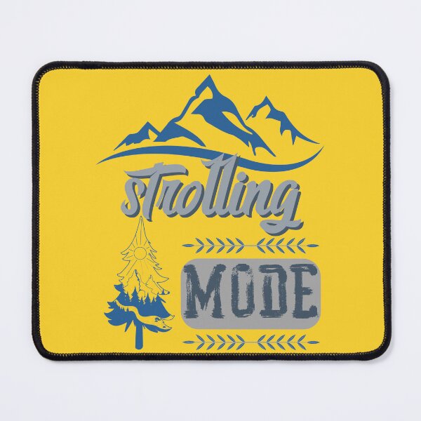 Item preview, strolling mode, forest river sun inside tree pine designed and sold by movie-popcorn.