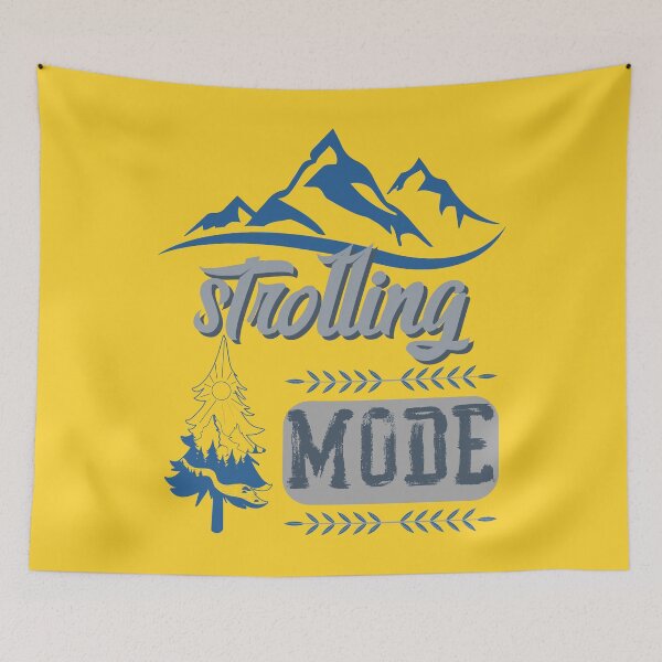 Item preview, strolling mode, forest river sun inside tree pine designed and sold by movie-popcorn.