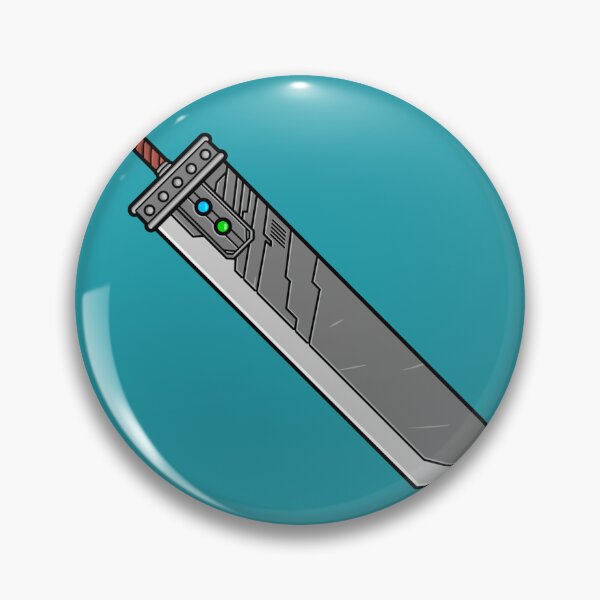 Item preview, Cloud Strife Final Fantasy VII Colour designed and sold by Harry Draws Straws.
