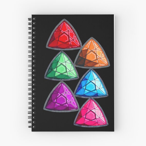 Item preview, Gemstones (Trillon cut, Vertical) designed and sold by dragonwriterart.