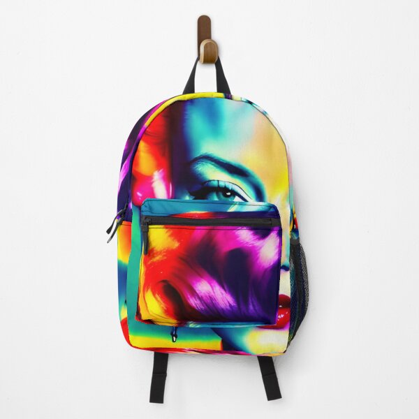 Item preview, Colorful abstract portrait | Pop art aesthetic designed and sold by CiceroSpin.