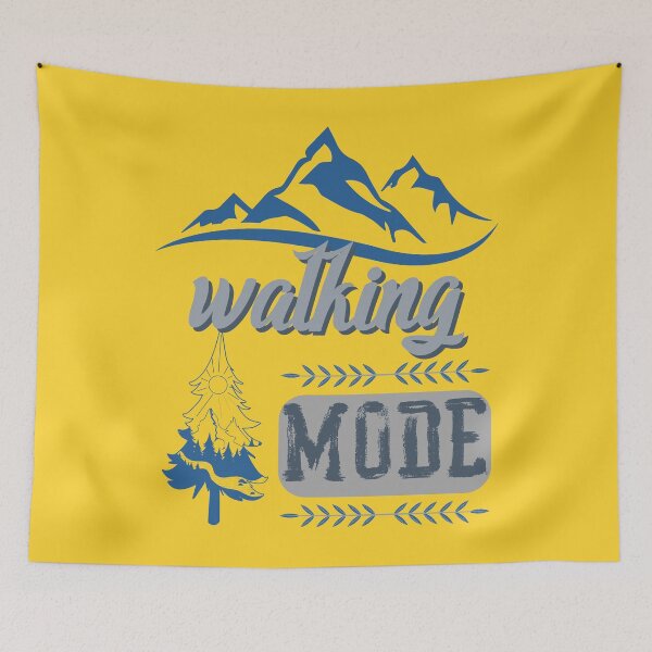 Item preview, walking mode, forest river sun inside tree pine designed and sold by movie-popcorn.
