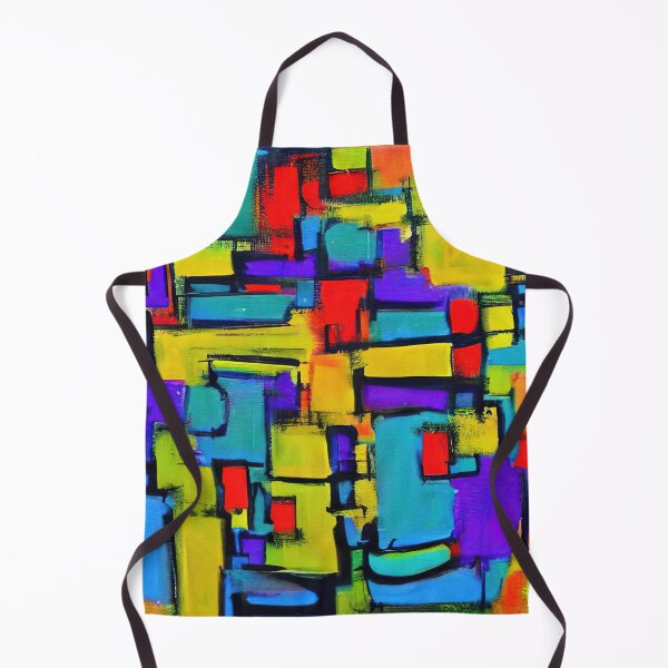 Item preview, Colorful painted squares designed and sold by lalylaura.