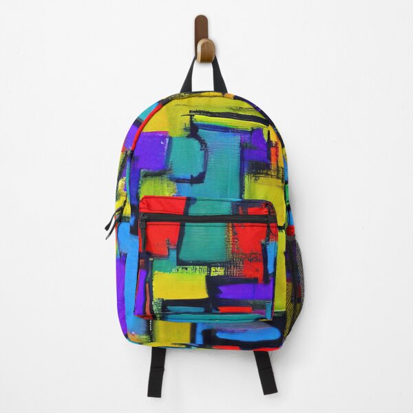 Item preview, Colorful painted squares designed and sold by lalylaura.