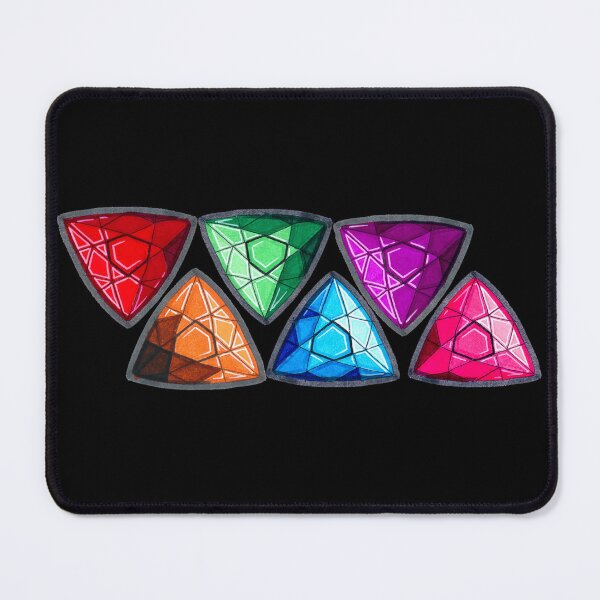 Item preview, Gemstones (Trillon cut, Horizontal) designed and sold by dragonwriterart.