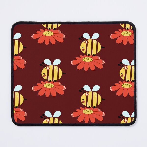Item preview, Cute Simple Bee on Flower #2 designed and sold by Desings-by-Tina.