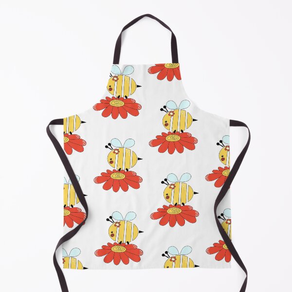 Item preview, Cute Simple Bee on Flower #2 designed and sold by Desings-by-Tina.