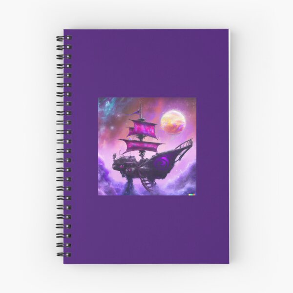 Item preview, Fantasy Pirate Ship in Space designed and sold by seprinious.