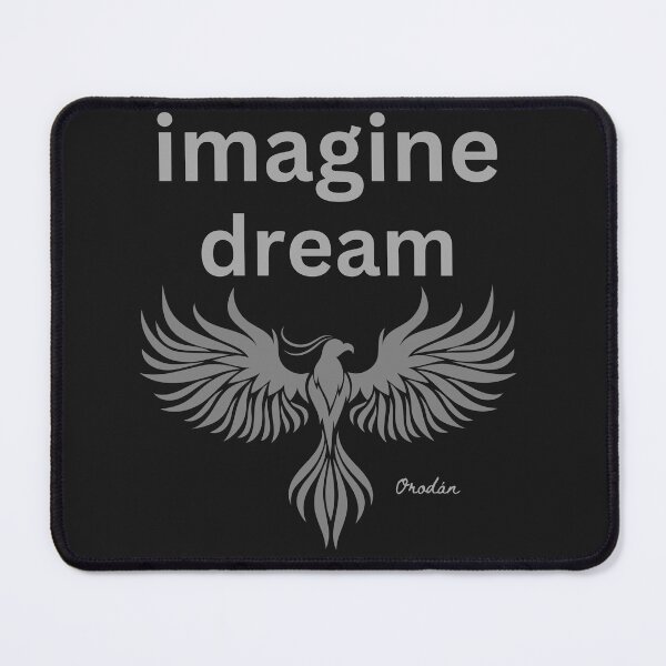Item preview, IMAGINE, DREAM, “The dreamers are the saviors of the world."-James Allen, spiritual, poetry, designed and sold by IORODAN.