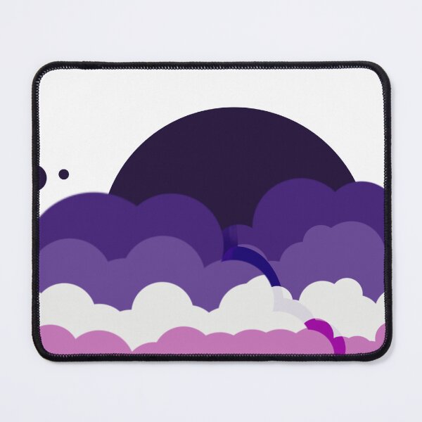 Item preview, Moon Lesbian Flag Clouds designed and sold by Dzhart.