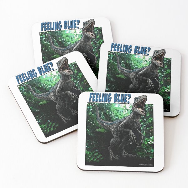 Item preview, Feeling Blue-Jurassic world fan art character  designed and sold by marghe41.