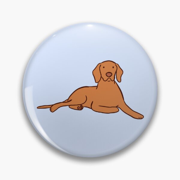 Item preview, Vizsla cute dog illustration  designed and sold by Yarafantasyart.
