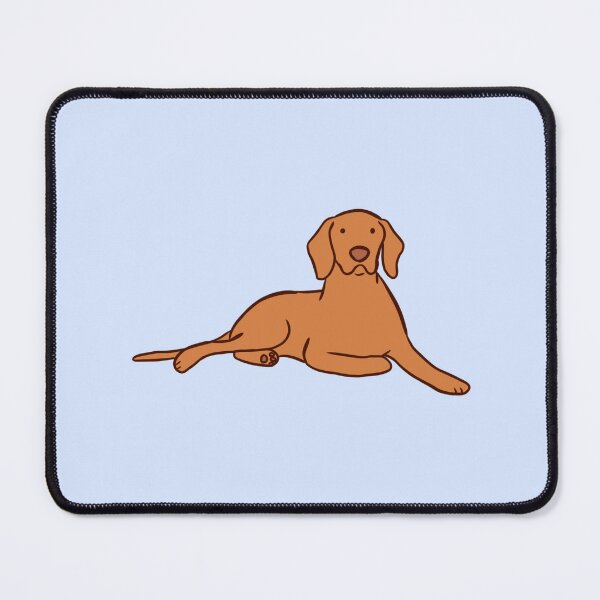 Item preview, Vizsla cute dog illustration designed and sold by Yarafantasyart.