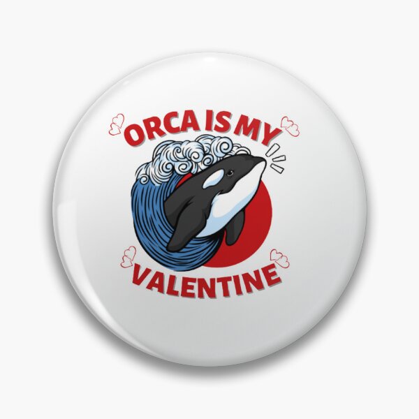 Item preview, orca is my valentine funny love designed and sold by Micrartshop.