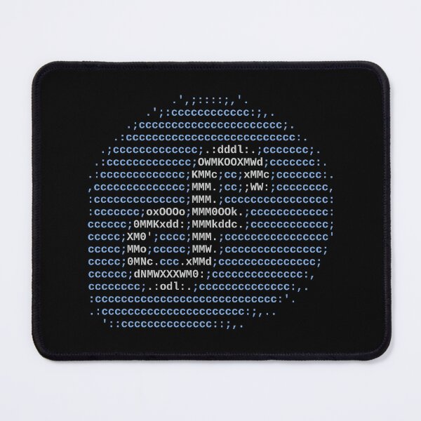 Item preview, Fedora Linux Newer Neofetch ASCII Art Logo designed and sold by WhateverIs.