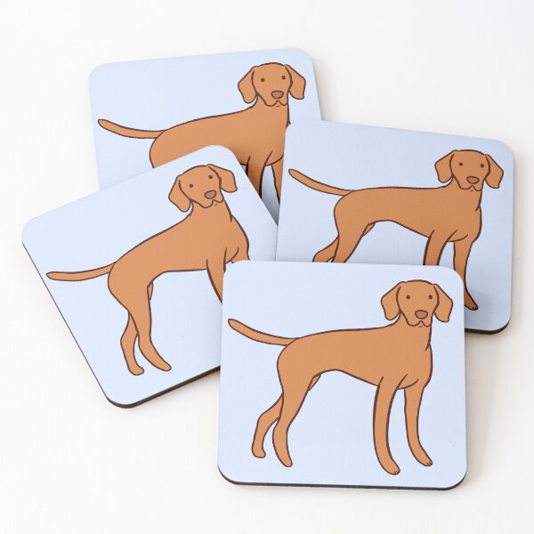 Item preview, Vizsla cute dog illustration  designed and sold by Yarafantasyart.