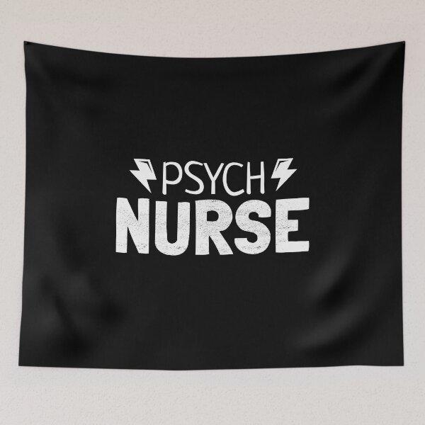Item preview, Psych, Mental Health Nurse Superhero designed and sold by heppni1.