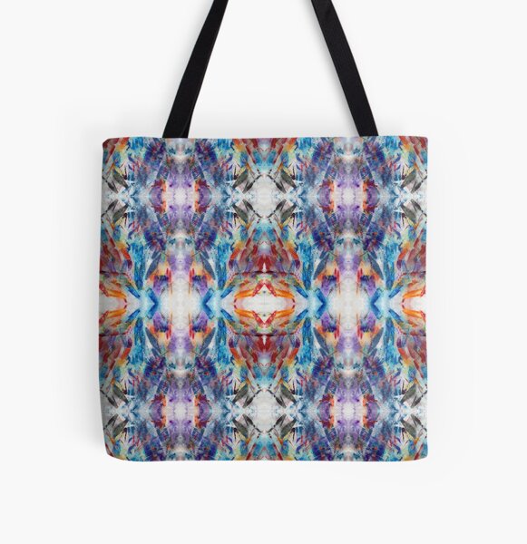 Crystal Prism Reflecting Light All Over Print Tote Bag