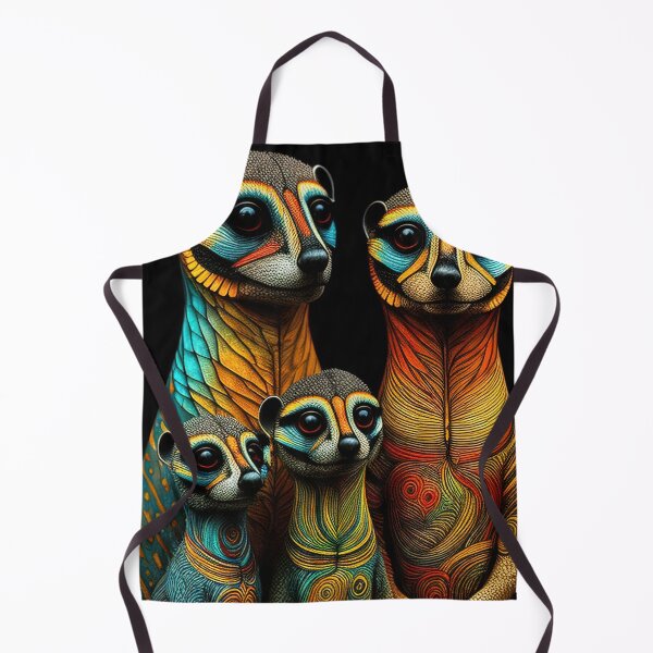 Item preview, Rainbow meerkat family designed and sold by RK - Shop.
