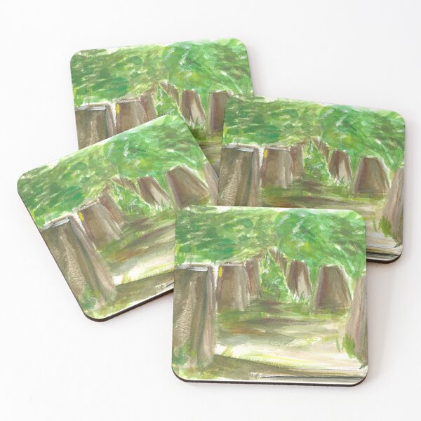 Item preview, Old Icehouse Pillars designed and sold by Carolyn Webster.