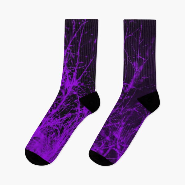 Item preview, violet abstract grass designed and sold by fowons.