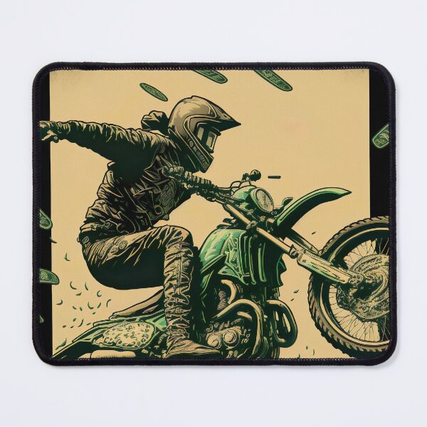Item preview, Dirt Bike Stunt Around Money designed and sold by KoolArtDistrict.