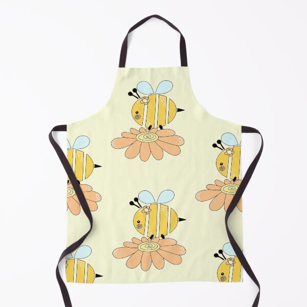 Item preview, Cute Simple Bee on Flower #4 designed and sold by Desings-by-Tina.